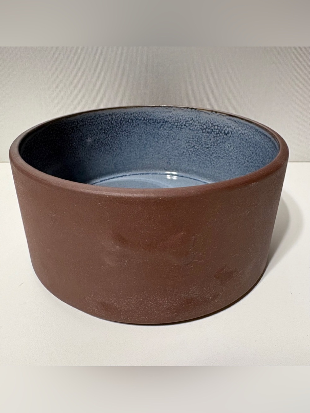 Levi Strauss & Co Stoneware Dog Bowl